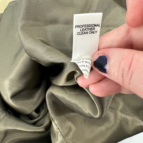 Banana Republic Men's Lamb Suede Suit Jacket Business Casual Classic Tan Size L - Picture 11 of 13